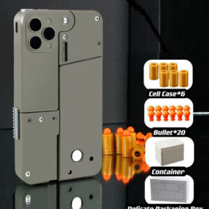 Shell Ejecting Folding Phone Bullet Toy